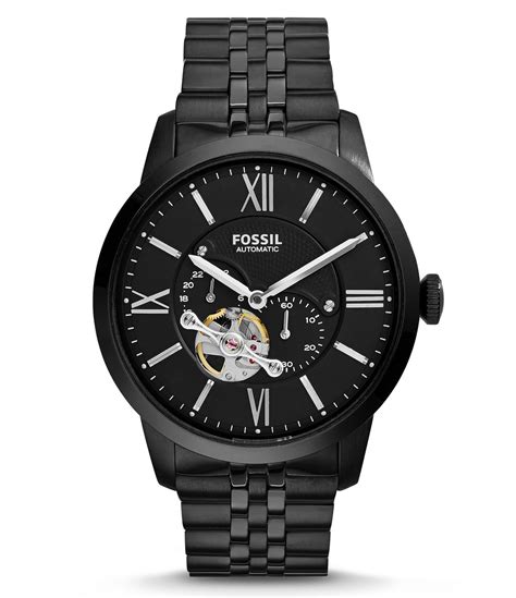 Nixon The Capital Automatic Stainless Steel Wrist Watch, Black.